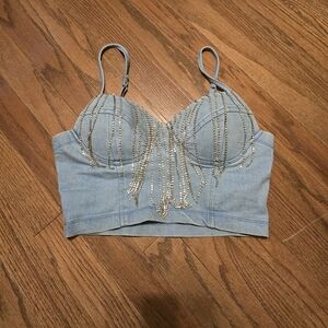Denim Top